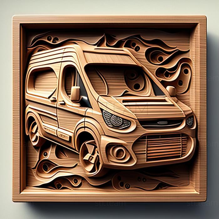 3D модель Форд Транзит Коннект (STL)